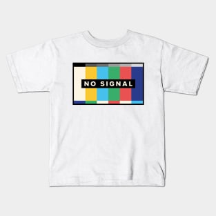 No signal test signal pattern Kids T-Shirt